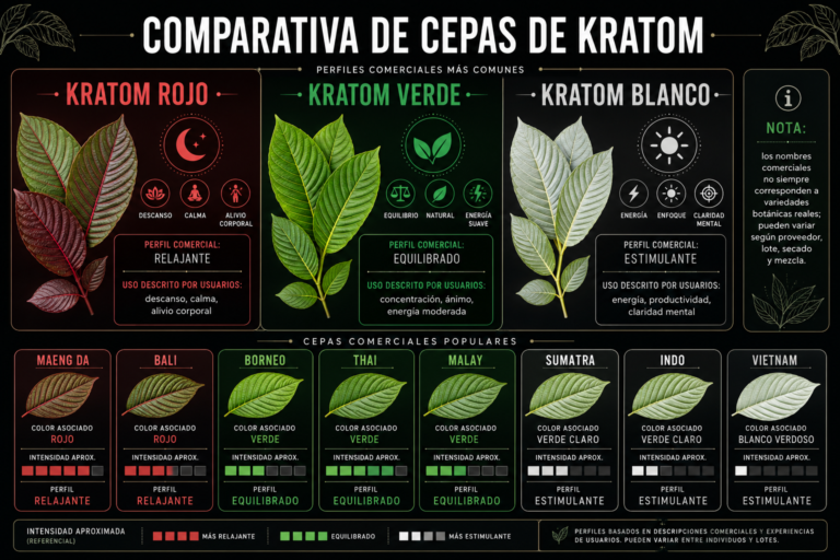 Cepas de Kratom