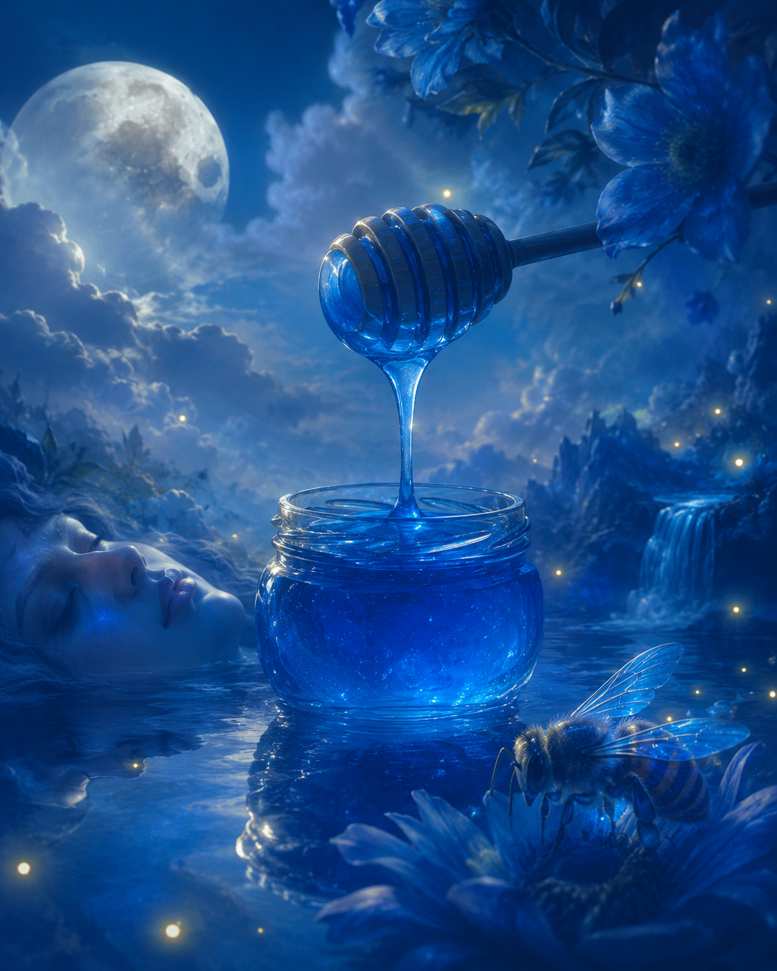 RECETA DE MIEL AZUL